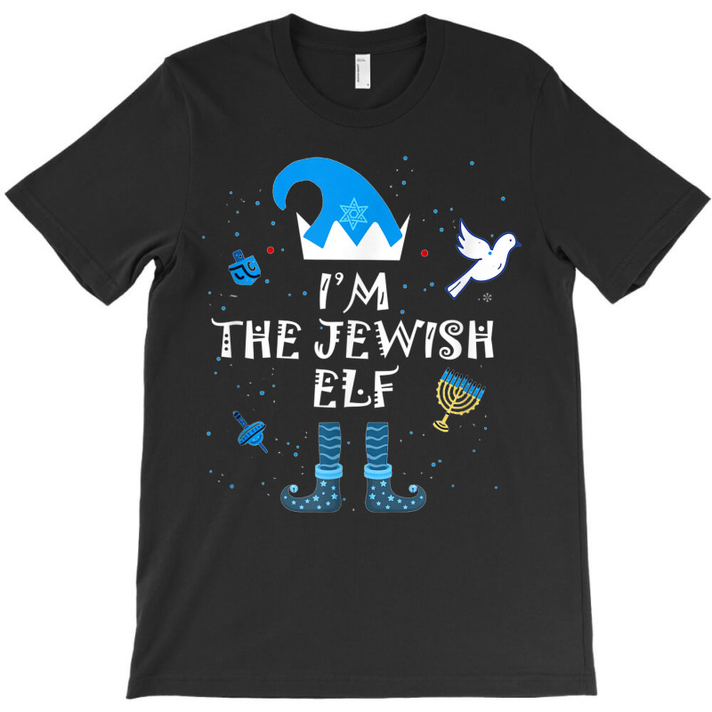 Happy Hanukkah Jewish Elf Family Group Christmas P T-shirt | Artistshot