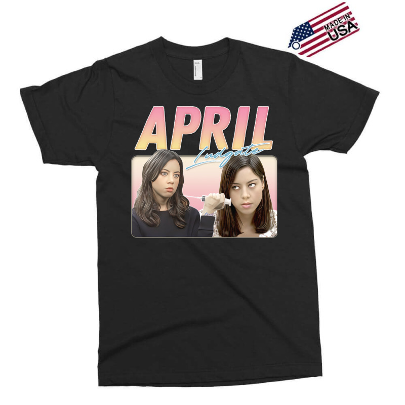 April Ludgate  Retro Aesthetic Style Fan Design Exclusive T-shirt | Artistshot