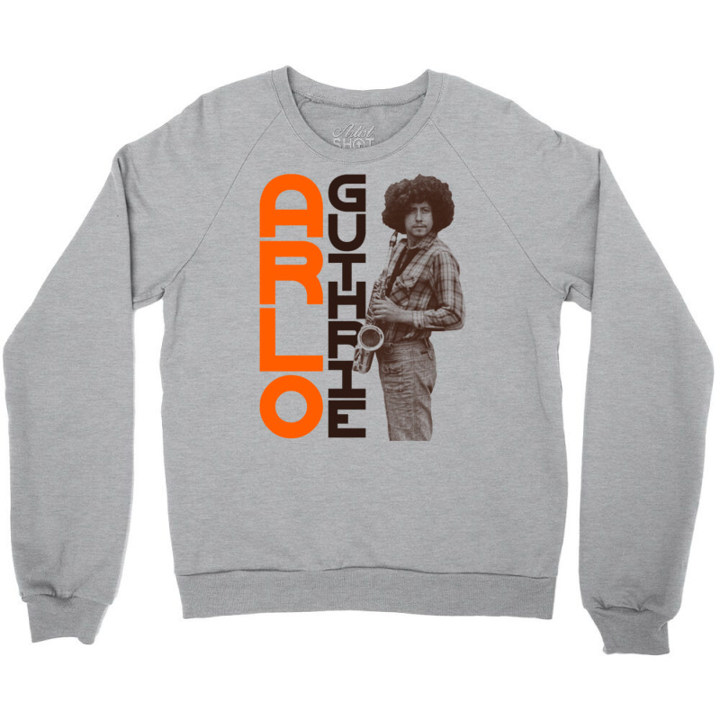 Arlo Guthrie On The Sax Crewneck Sweatshirt | Artistshot