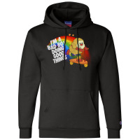 Bad Boy  Vintage Aesthetic Meme 80s Cartoon Design Champion Hoodie | Artistshot