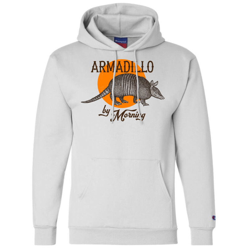 Armadillo By Morning Champion Hoodie | Artistshot