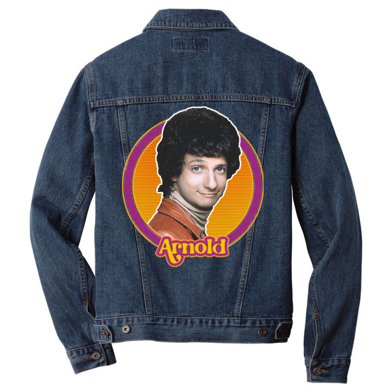 Arnold Horshack  Retro 70s Fan Design Men Denim Jacket | Artistshot