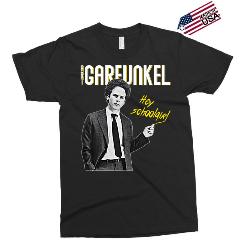 Art Garfunkel  Hey Schoolgirl Retro Fanart Exclusive T-shirt | Artistshot