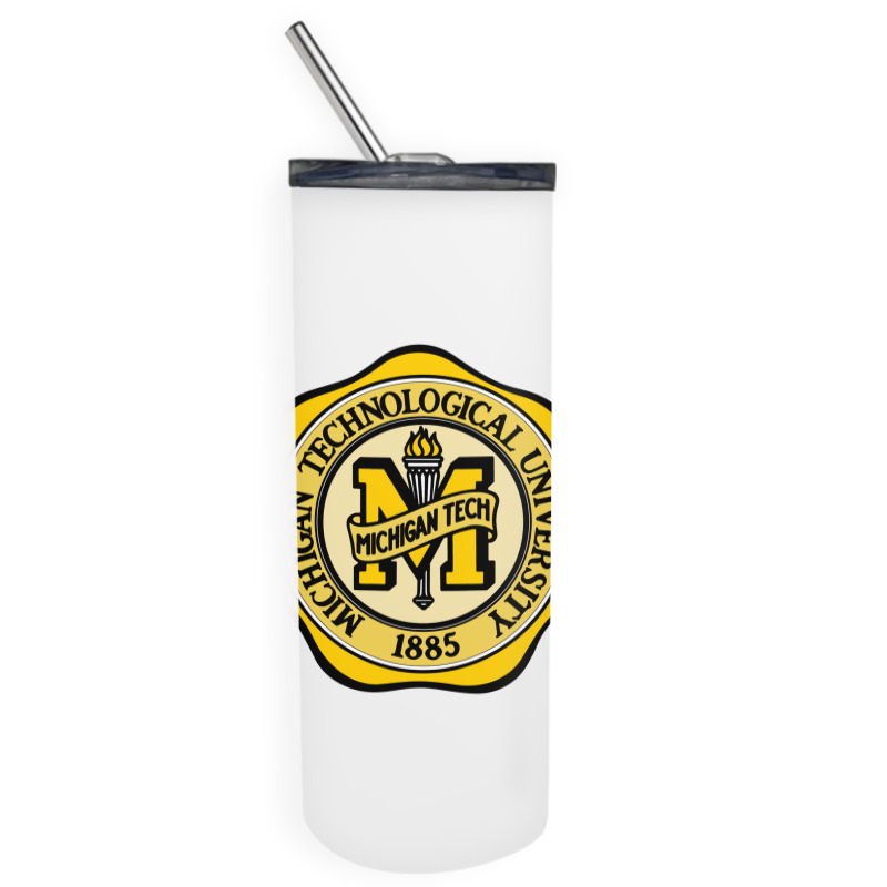 Michigan Technological University Skinny Tumbler | Artistshot