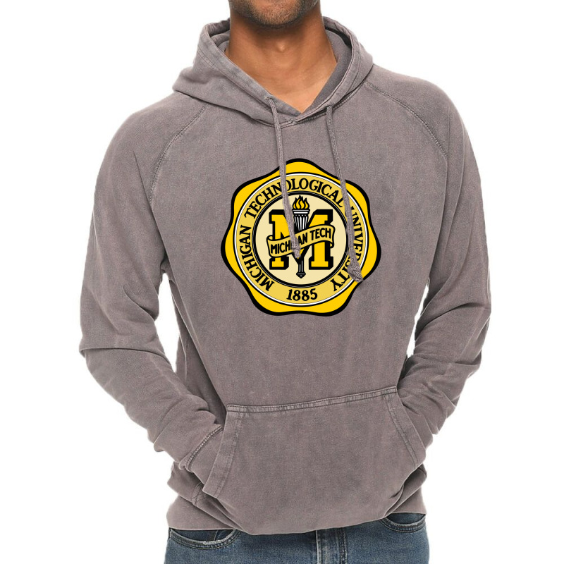 Michigan Technological University Vintage Hoodie | Artistshot