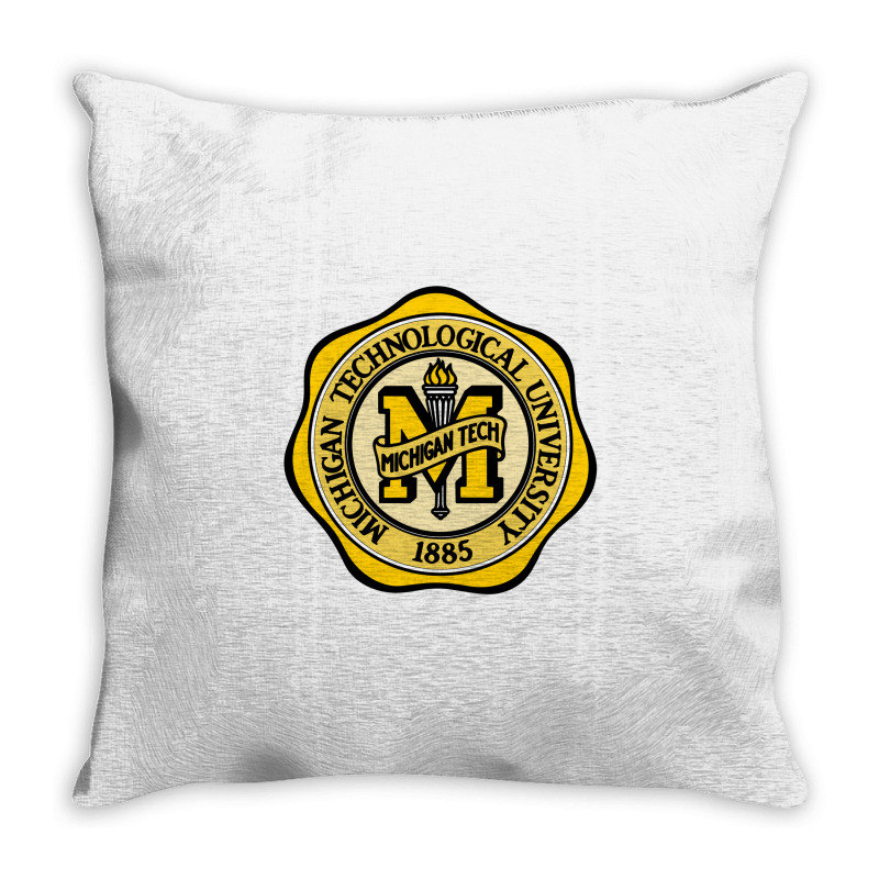 Michigan Technological University Throw Pillow | Artistshot