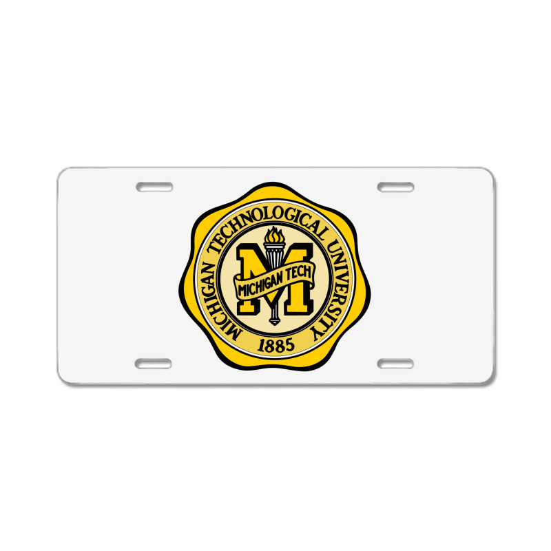 Michigan Technological University License Plate | Artistshot