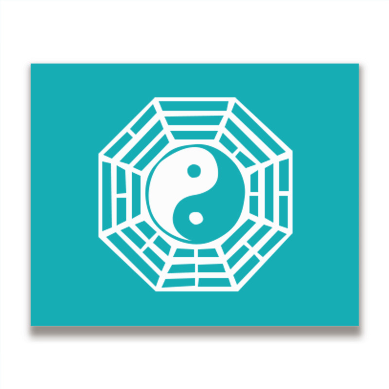 I Ching Ying And Yang Metal Print Horizontal | Artistshot