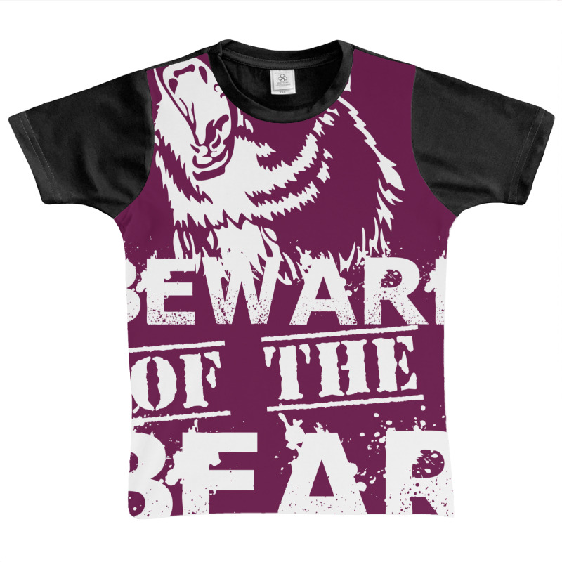 Beware Of The Bear Graphic Youth T-shirt by SabriAcar | Artistshot