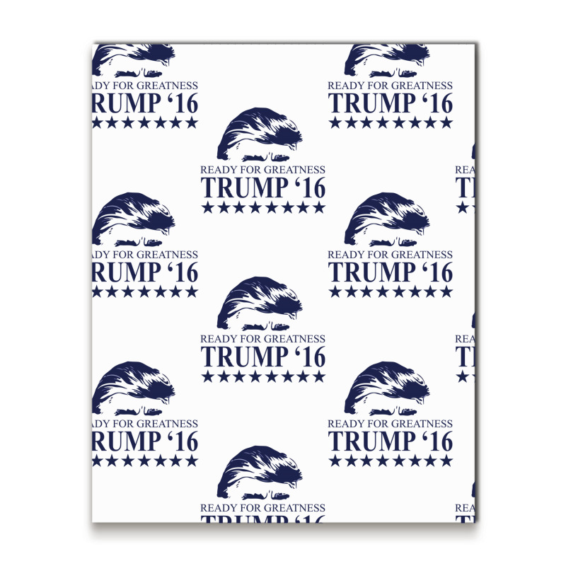 Ready For Greatness Trump 16 Metal Print Vertical | Artistshot