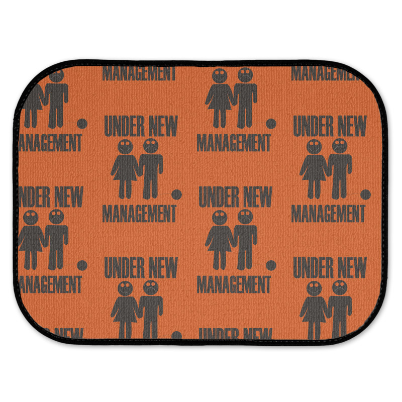 Under New Management Stag Night Wedding Mens Rear Car Mat | Artistshot