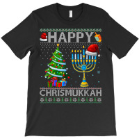 Happy Chrismukkah Jewish Christmas Hanukkah Chanuk T-shirt | Artistshot