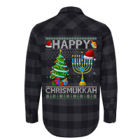 Happy Chrismukkah Jewish Christmas Hanukkah Chanuk Flannel Shirt | Artistshot