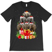 Elephant Christmas Tree Merry Xmas Elephant T-shirt | Artistshot