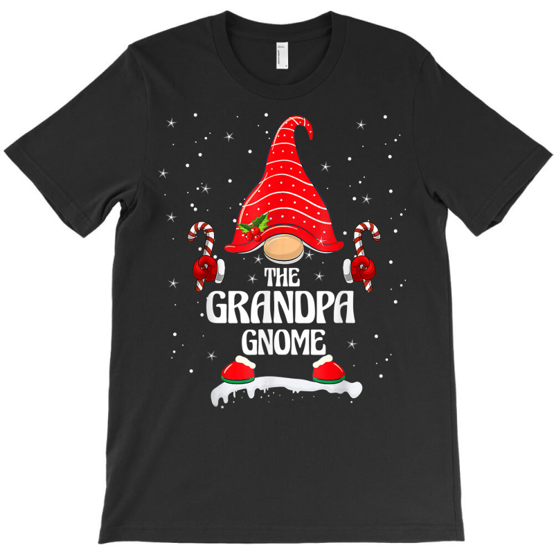 Grandpa Gnome Buffalo Plaid Matching Family Christ T-shirt | Artistshot