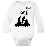 Boo Long Sleeve Baby Bodysuit | Artistshot