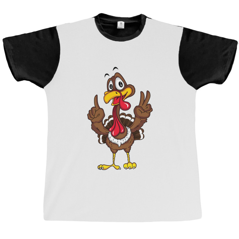 Turkey Graphic T-shirt by nokwqaart | Artistshot