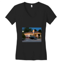 The Filling Station Women's V-neck T-shirt | Artistshot