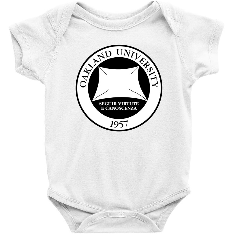 Oakland University Baby Bodysuit by UniCollege | Artistshot