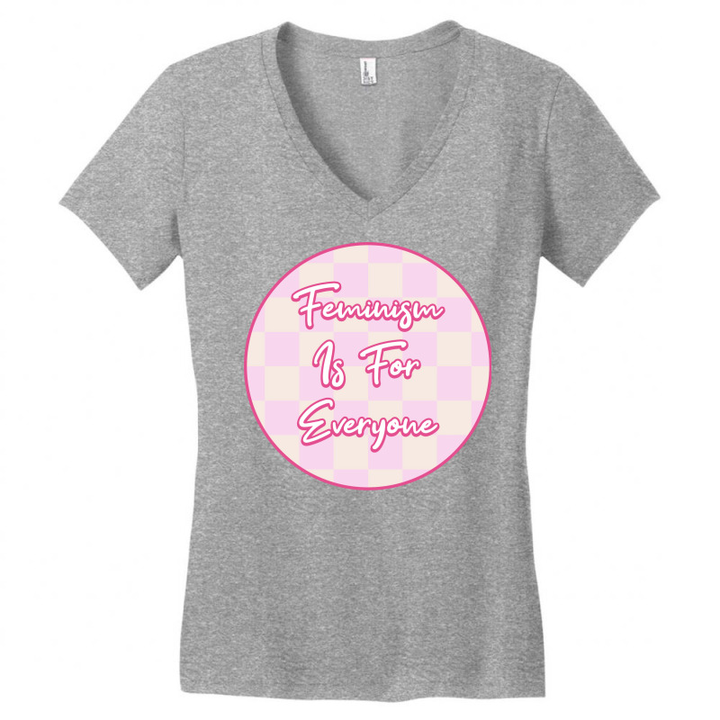 Feminism Is For Everyone Intersectional Feminist Women's V-Neck T-Shirt by janreyrisda4 | Artistshot