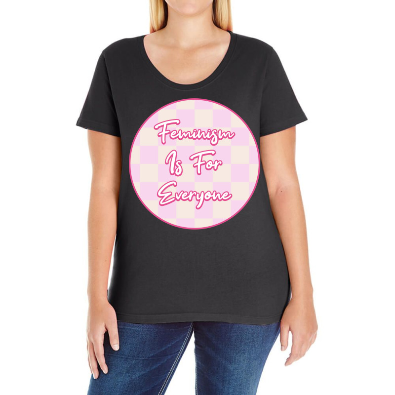 Feminism Is For Everyone Intersectional Feminist Ladies Curvy T-Shirt by janreyrisda4 | Artistshot