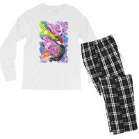 Flying Cranes Quote Men's Long Sleeve Pajama Set | Artistshot