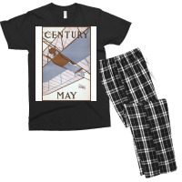 Poster For Century Magazine Nature Men's T-shirt Pajama Set | Artistshot