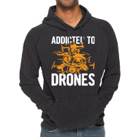 Quadcopter Quote For A Quadcopter Pilot Blue Vintage Hoodie | Artistshot