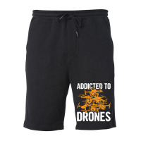 Quadcopter Quote For A Quadcopter Pilot Blue Fleece Short | Artistshot