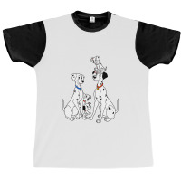 Dalmatians Graphic T-shirt | Artistshot