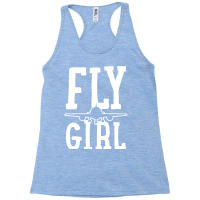 Pilot Girl Airplane Aviation Cute Racerback Tank | Artistshot