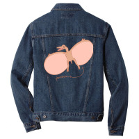 Pterosaur Funny Men Denim Jacket | Artistshot