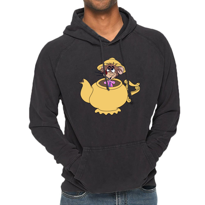 Dormouse In A Teapot Vintage Hoodie | Artistshot