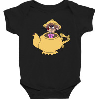 Dormouse In A Teapot Baby Bodysuit | Artistshot