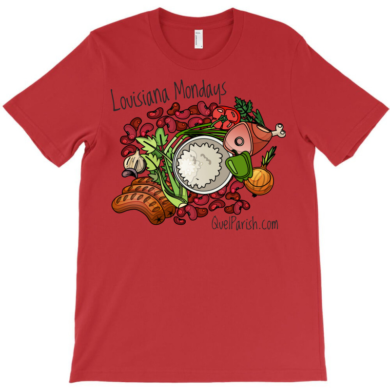 Louisiana Mondays Mean Red Beans And Rice Girl T-shirt | Artistshot