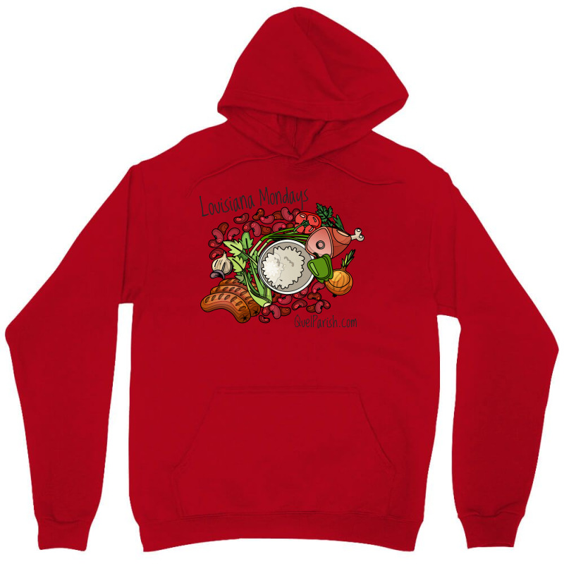 Louisiana Mondays Mean Red Beans And Rice Girl Unisex Hoodie | Artistshot