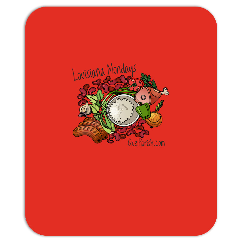 Louisiana Mondays Mean Red Beans And Rice Girl Mousepad | Artistshot