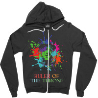 Ruler Of The Throne Zipper Hoodie | Artistshot