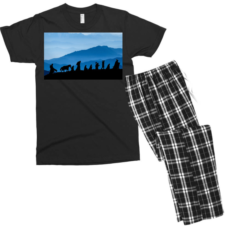 The Fellowship Men's T-shirt Pajama Set by harpegrugerq | Artistshot