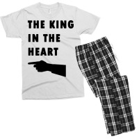 The King In The Heart Men's T-shirt Pajama Set | Artistshot