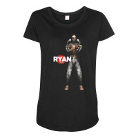 Ryan From The House The Dead Maternity Scoop Neck T-shirt | Artistshot