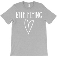 Kite Flying Heart Girl T-shirt | Artistshot