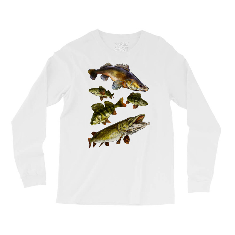 Predators Fish Hippie Long Sleeve Shirts by racidaniritx | Artistshot