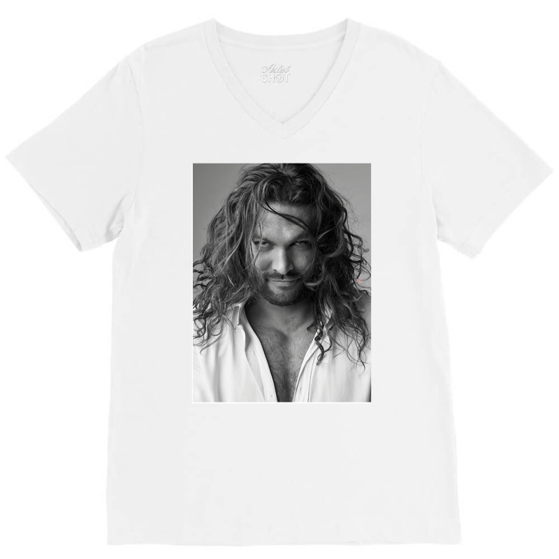 People Call Me Jason Momoa Vintage Inspired 90's R V-neck Tee | Artistshot