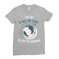 The Sky Is Not My Limit Its My Playground 80s Ladies Fitted T-shirt | Artistshot