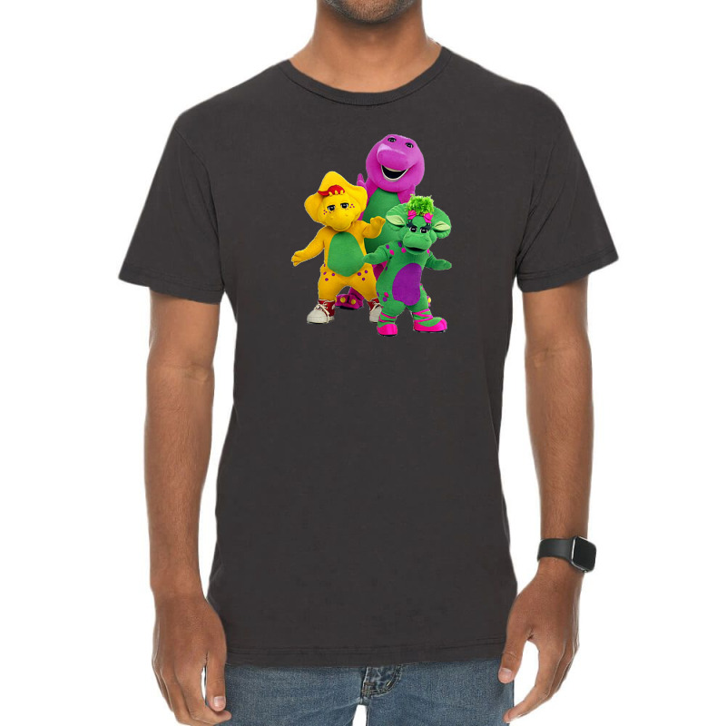 New 755 Barney And Friends Cute Vintage T-shirt | Artistshot