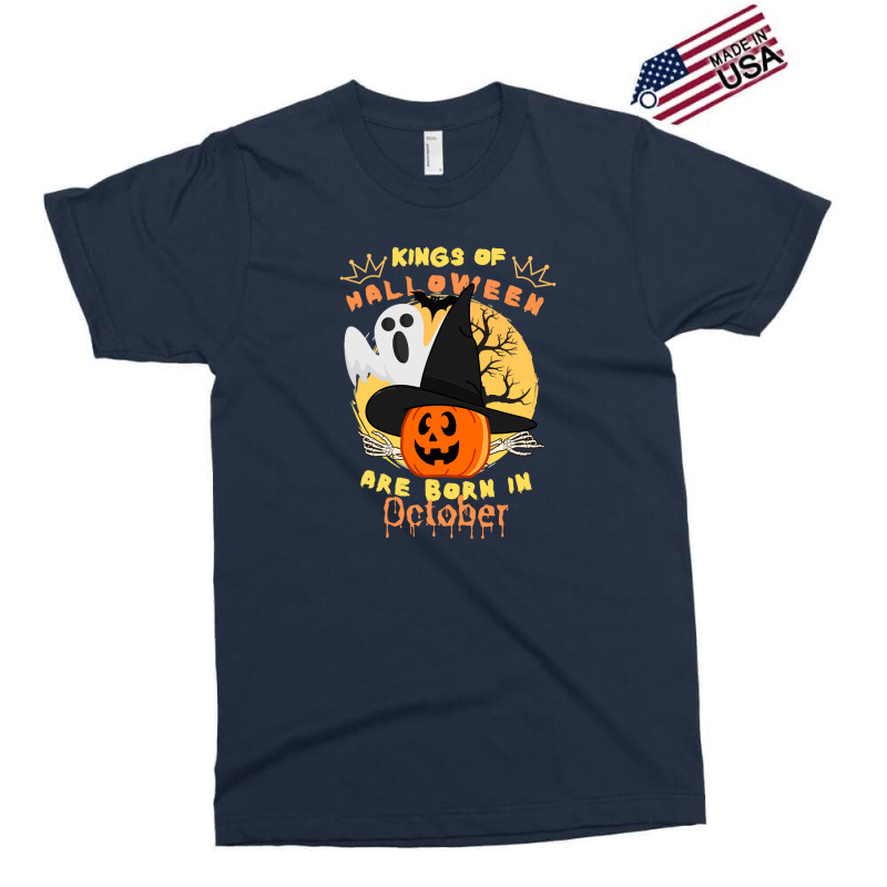 Kings Of Halloween Are Born In October Exclusive T-shirt | Artistshot