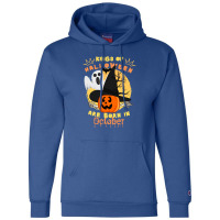 Kings Of Halloween Are Born In October Champion Hoodie | Artistshot