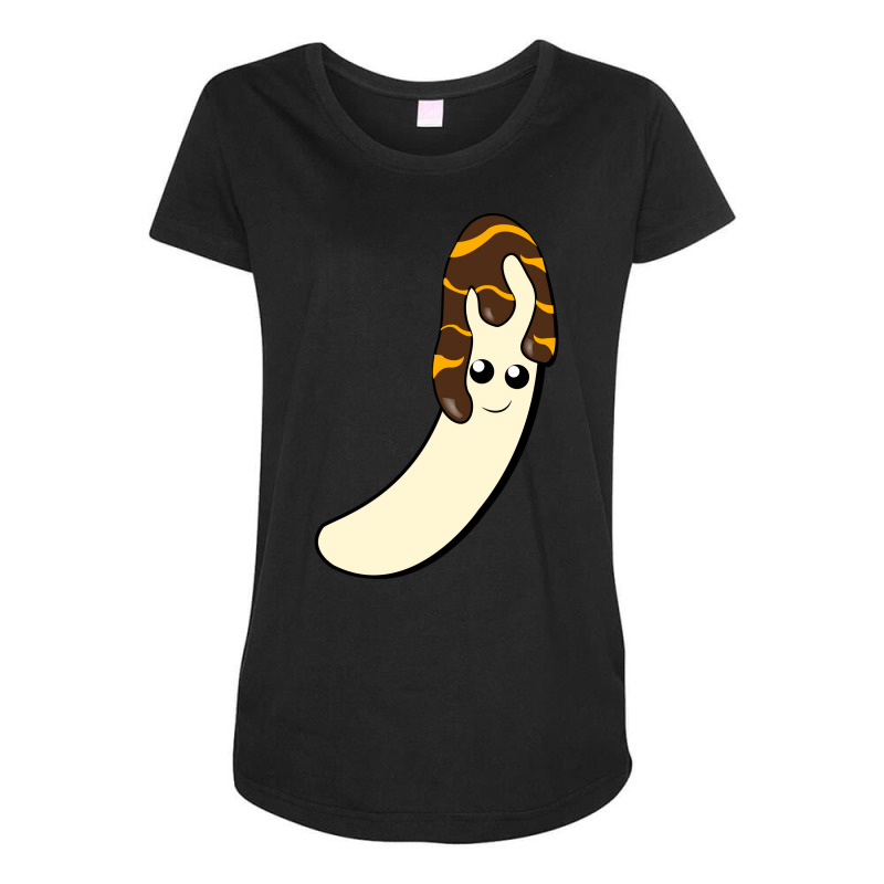 Pb Banana Chocolate Humor Maternity Scoop Neck T-shirt by bainesmatekp | Artistshot