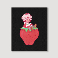 Strawberry Shortcake Love Portrait Canvas Print | Artistshot